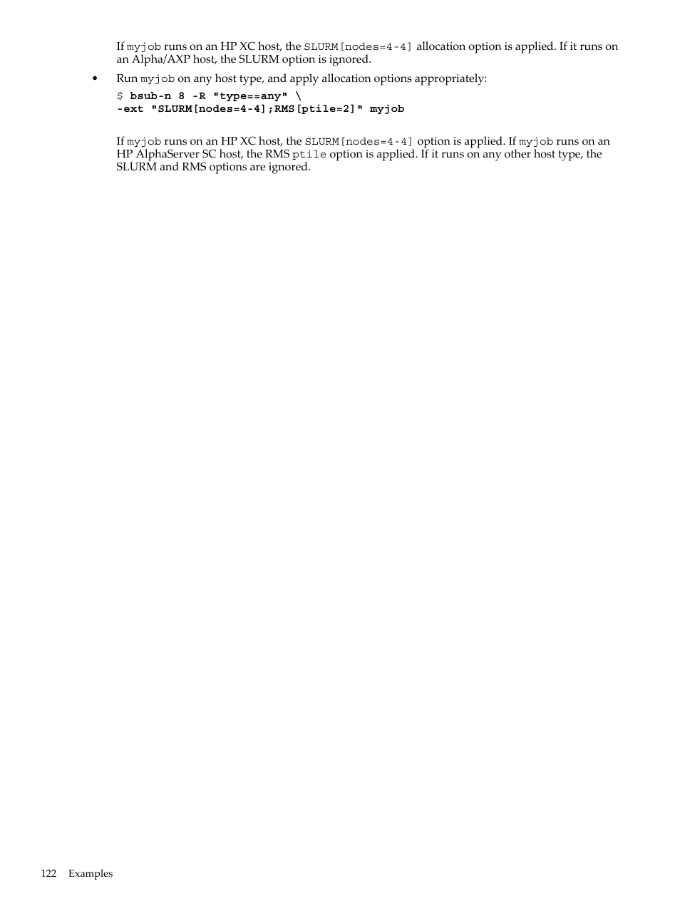 HP XC System 3.x Software User Manual | Page 122 / 133