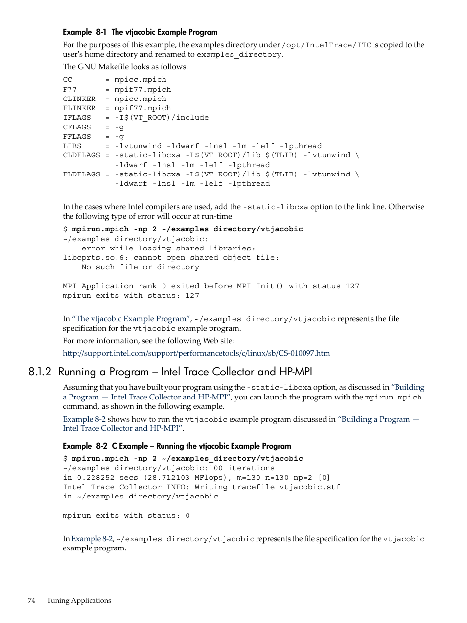 HP XC System 3.x Software User Manual | Page 74 / 133