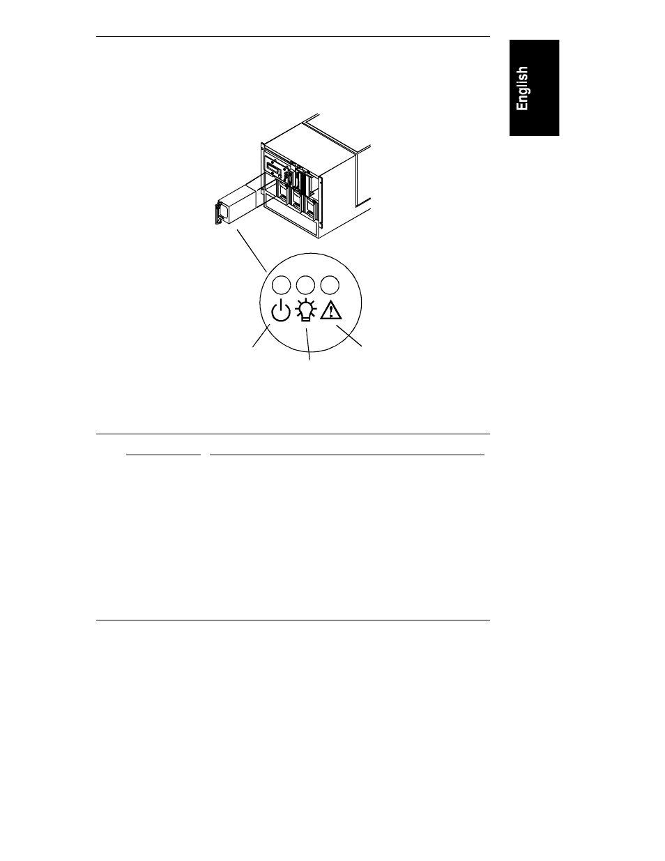 Power supply indicators | HP Netserver L Server series User Manual | Page 15 / 147