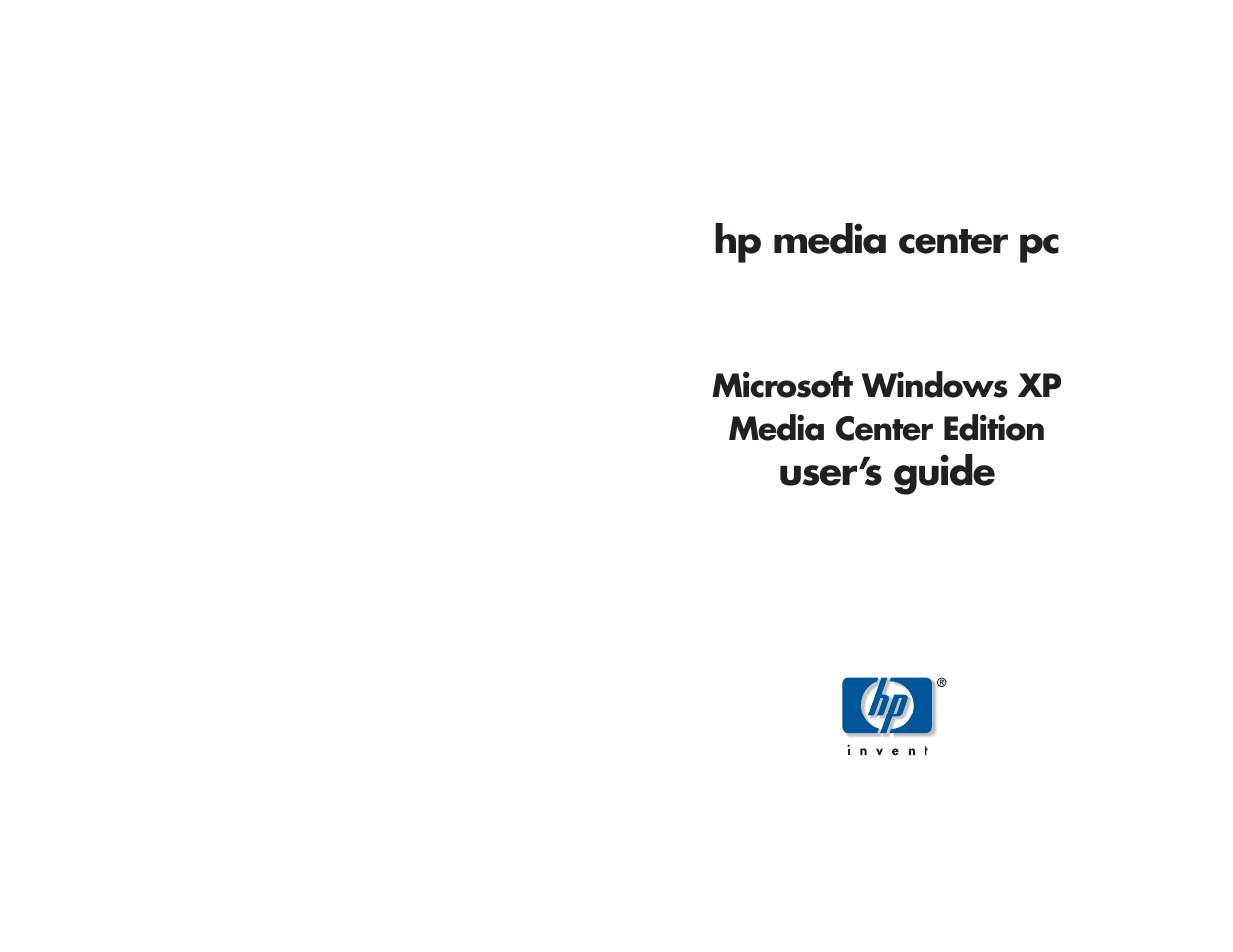 HP Media Center m270 Desktop PC User Manual | 86 pages