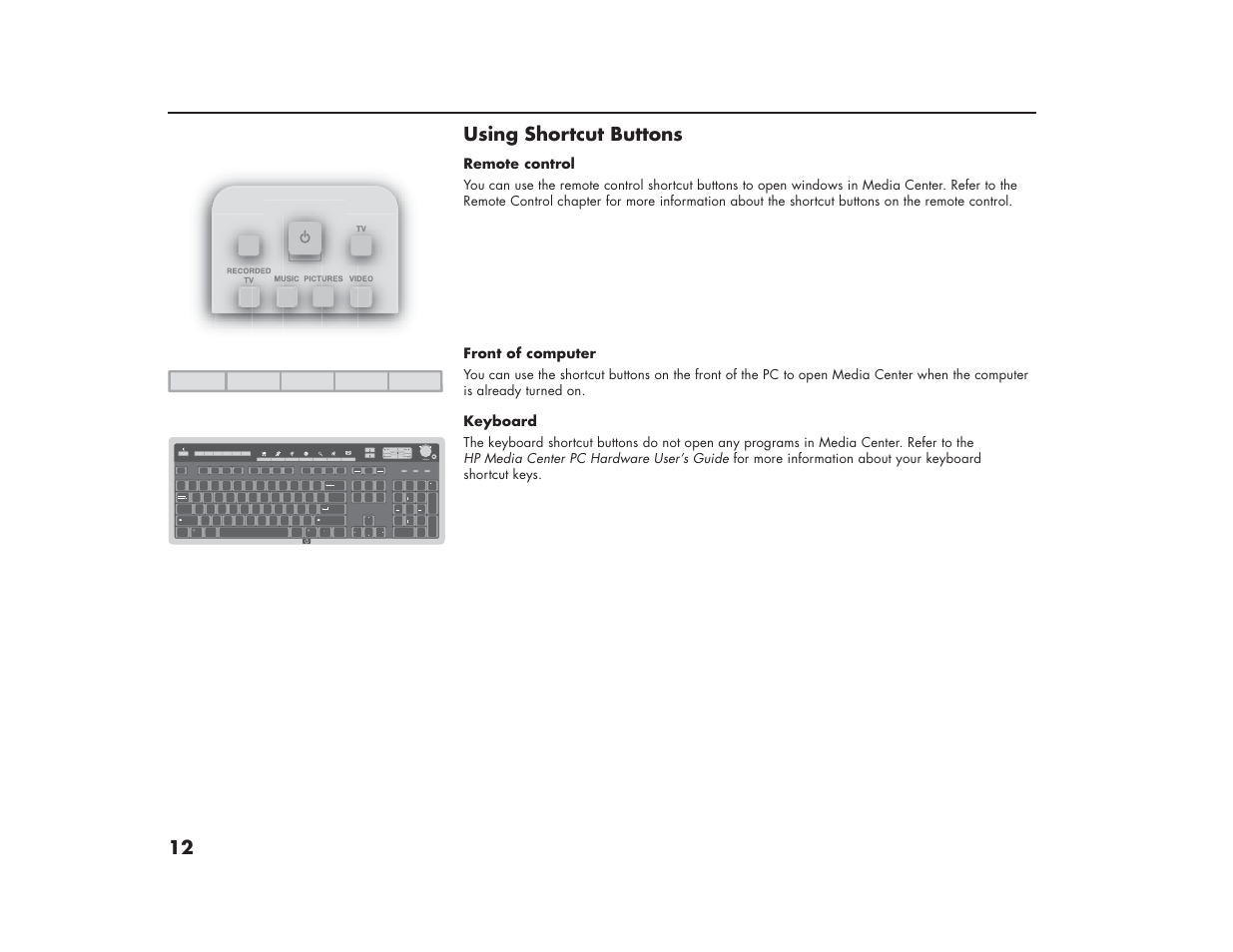 Caps lock l l shift shift, Enter tab, Home | Page up, Enter page down | HP Media Center m270 Desktop PC User Manual | Page 16 / 86