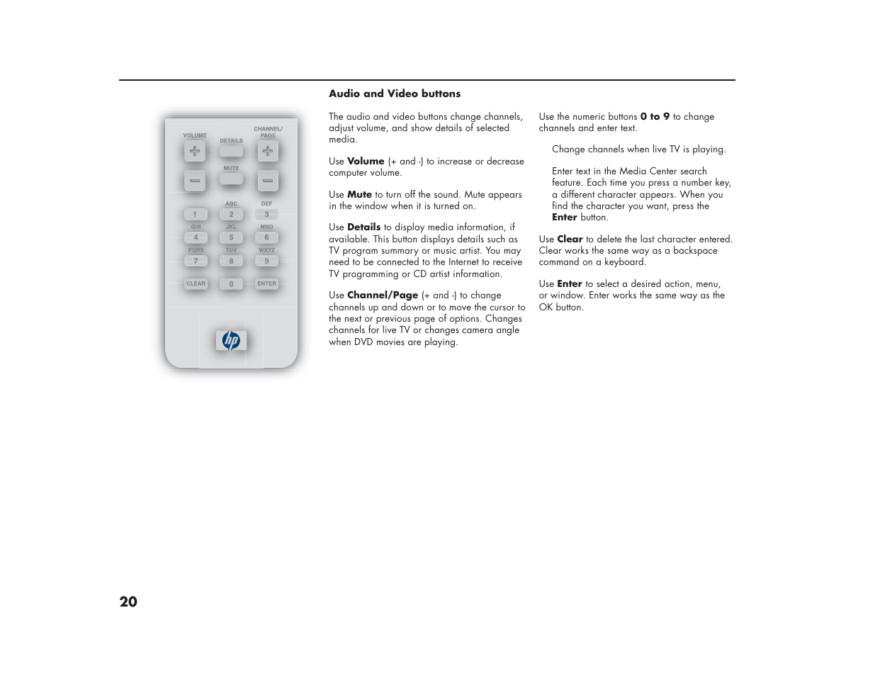 HP Media Center m270 Desktop PC User Manual | Page 24 / 86