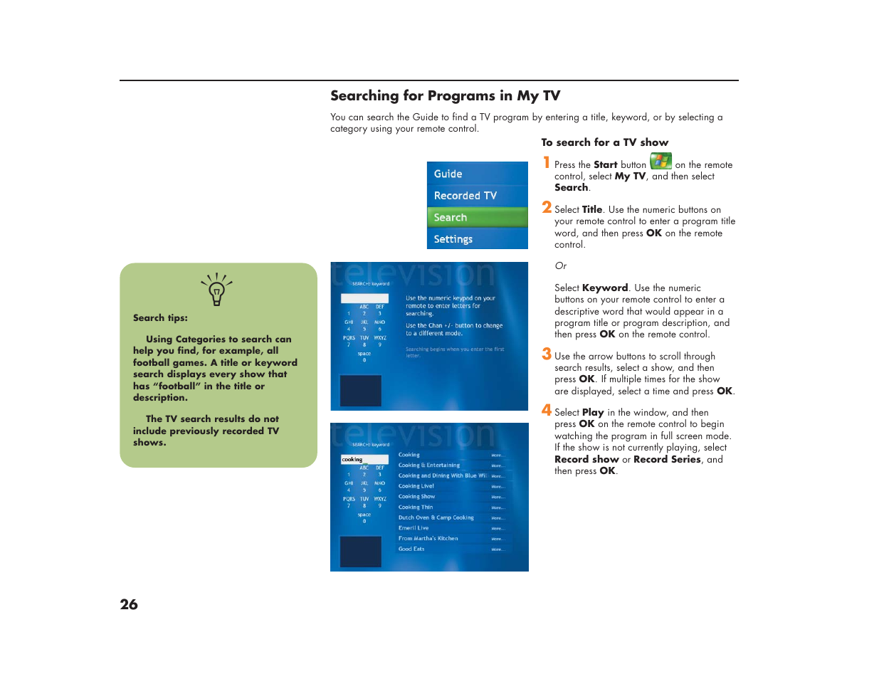 HP Media Center m270 Desktop PC User Manual | Page 30 / 86