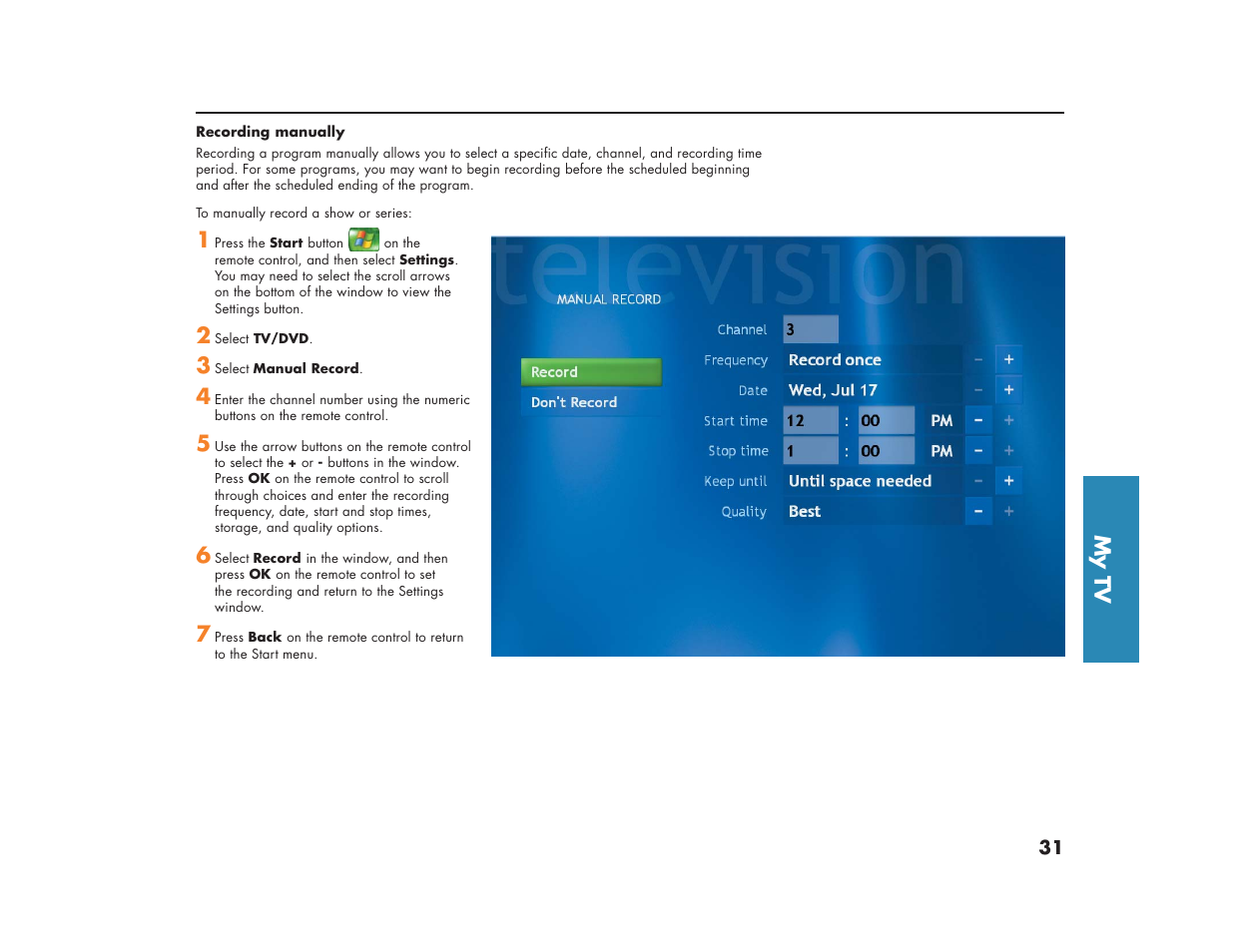 HP Media Center m270 Desktop PC User Manual | Page 35 / 86