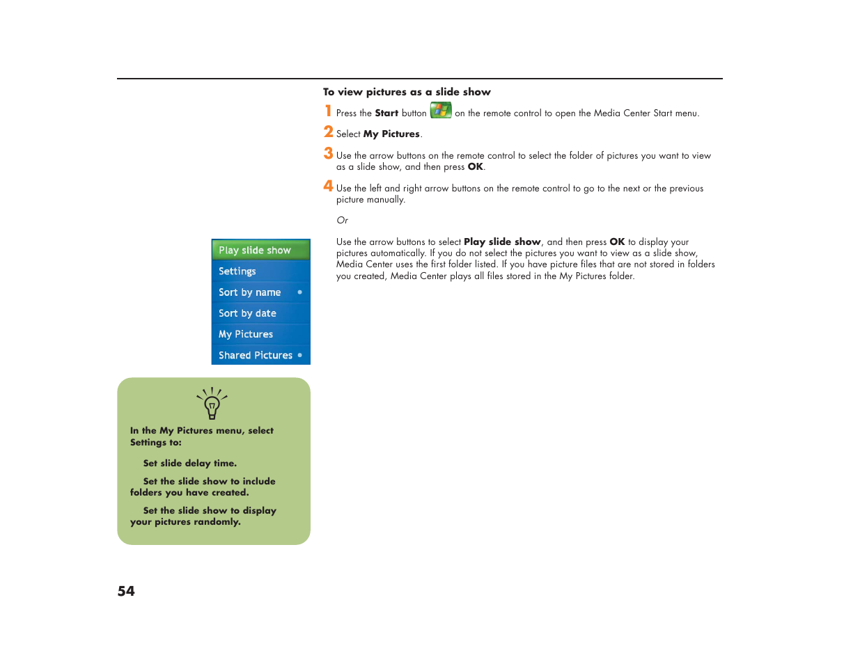 HP Media Center m270 Desktop PC User Manual | Page 58 / 86