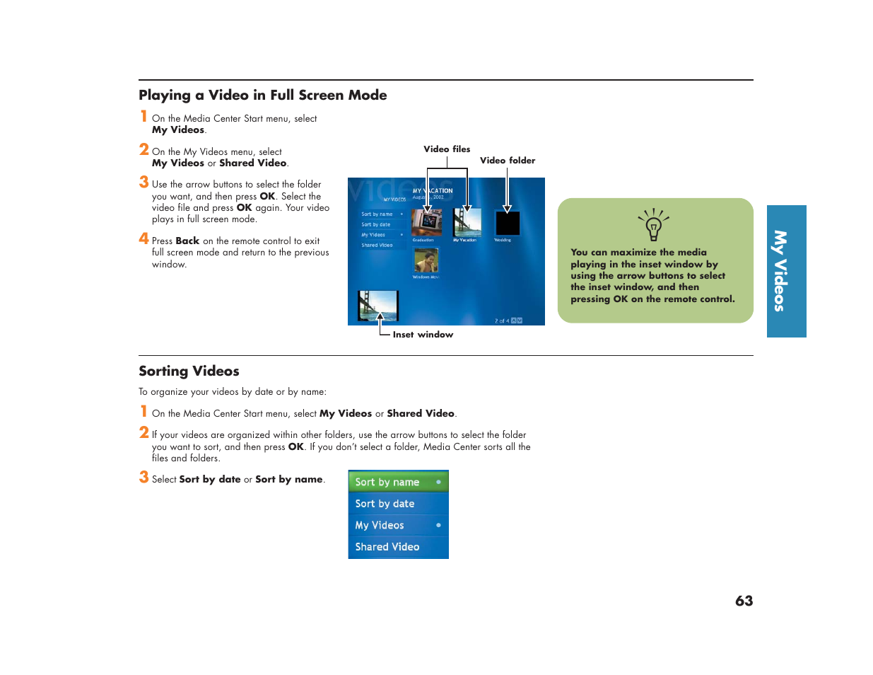 HP Media Center m270 Desktop PC User Manual | Page 67 / 86