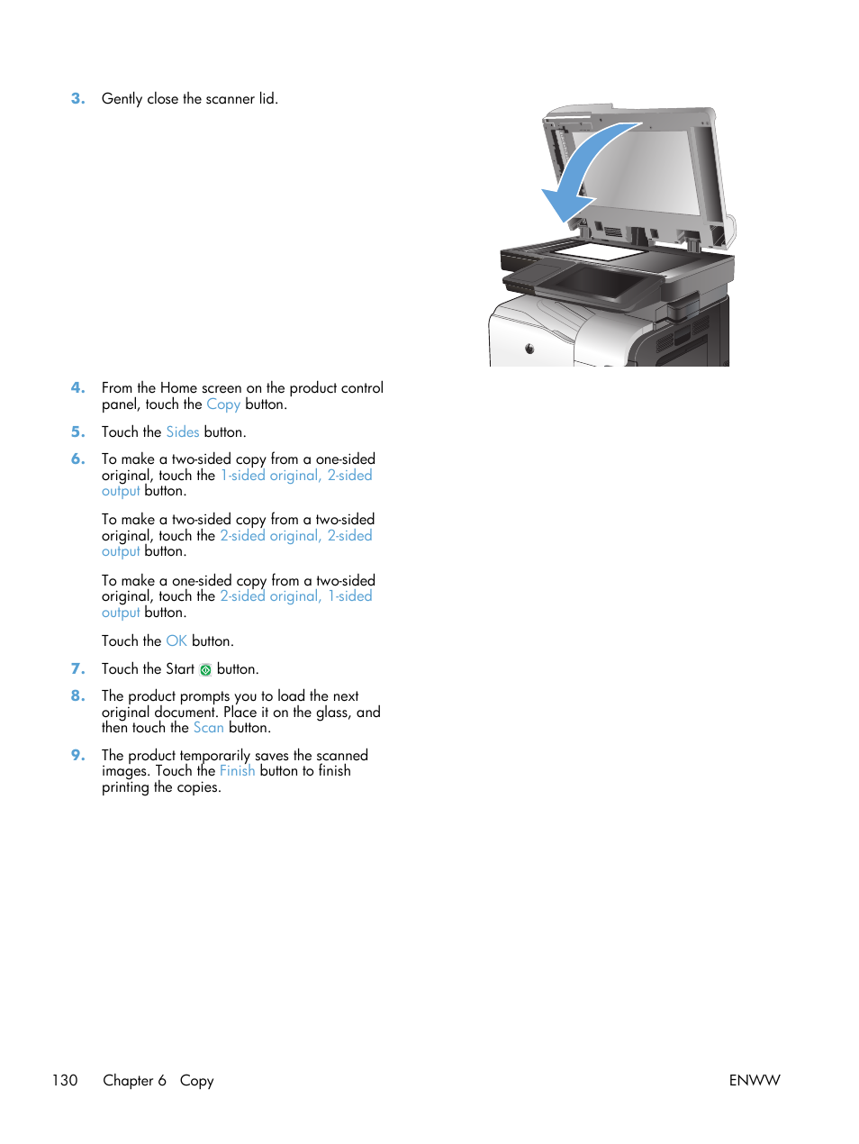 HP LaserJet Enterprise 500 Color MFP M575 User Manual | Page 144 / 308