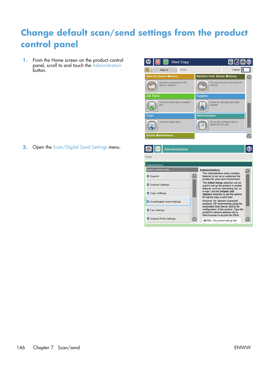 HP LaserJet Enterprise 500 Color MFP M575 User Manual | Page 160 / 308