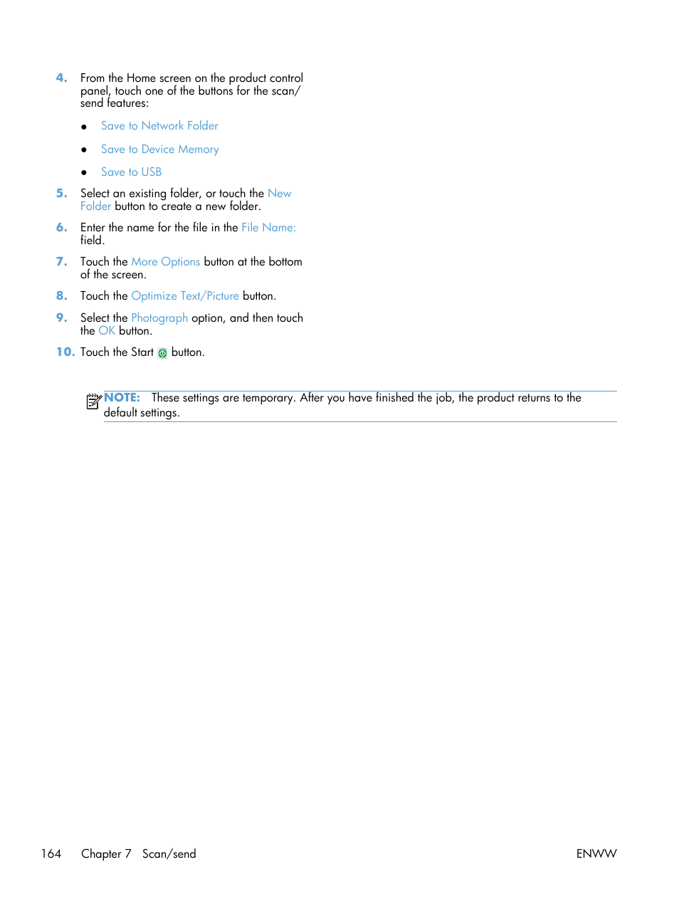 HP LaserJet Enterprise 500 Color MFP M575 User Manual | Page 178 / 308