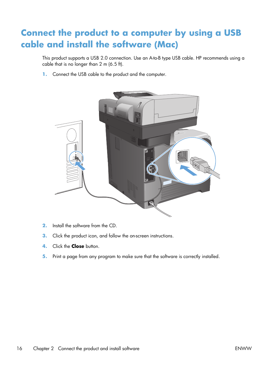 HP LaserJet Enterprise 500 Color MFP M575 User Manual | Page 30 / 308