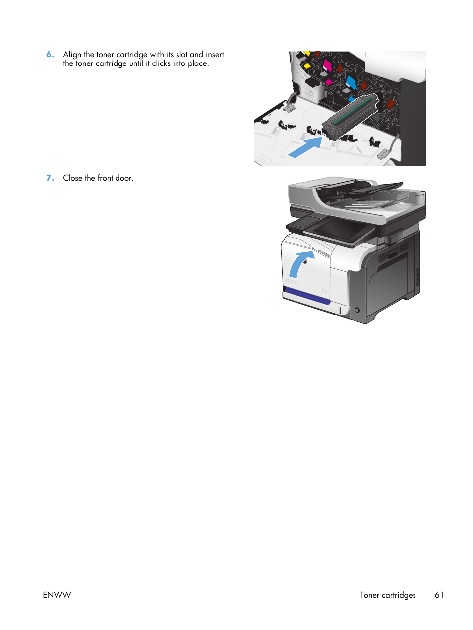 HP LaserJet Enterprise 500 Color MFP M575 User Manual | Page 75 / 308