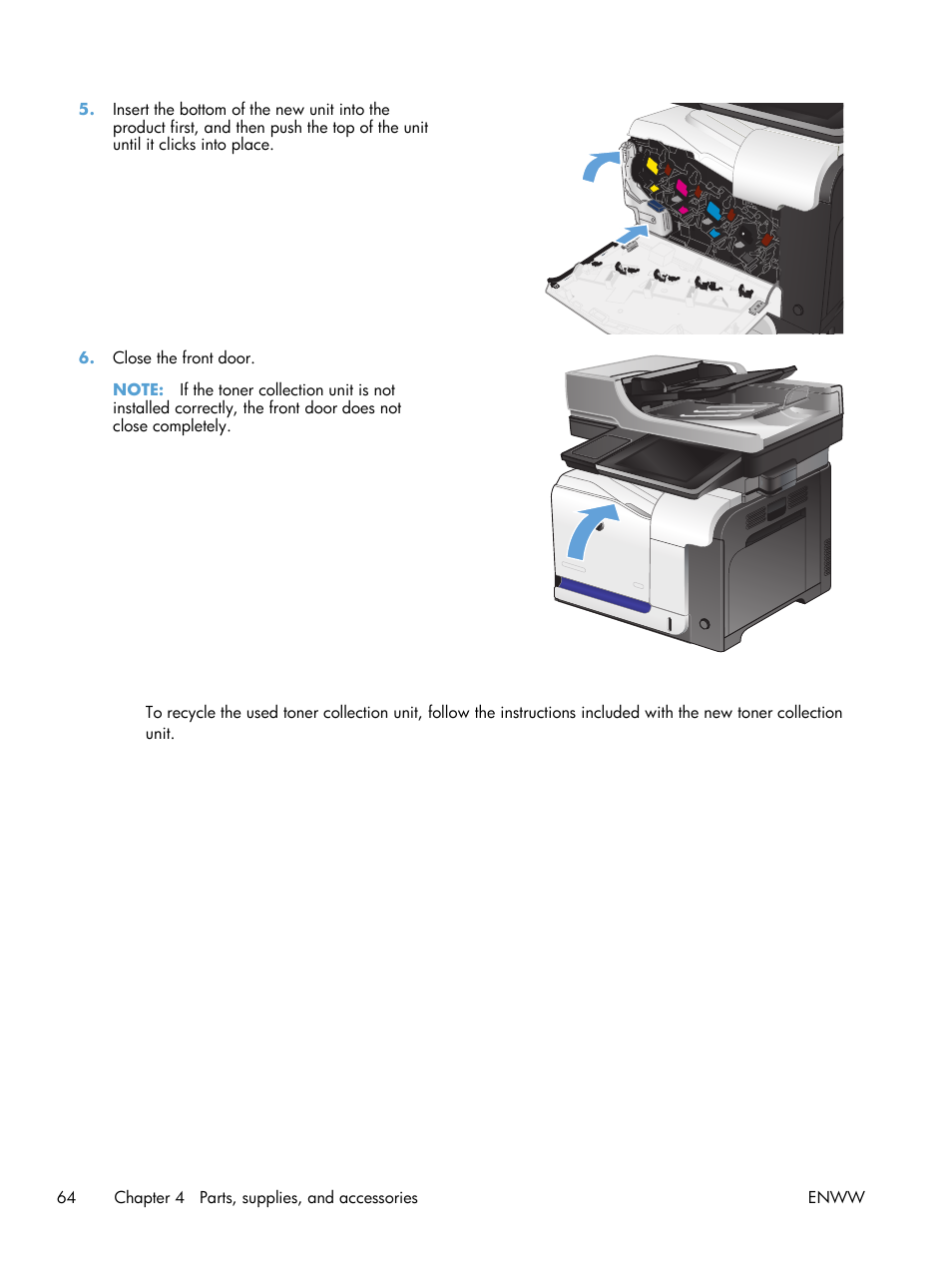 HP LaserJet Enterprise 500 Color MFP M575 User Manual | Page 78 / 308