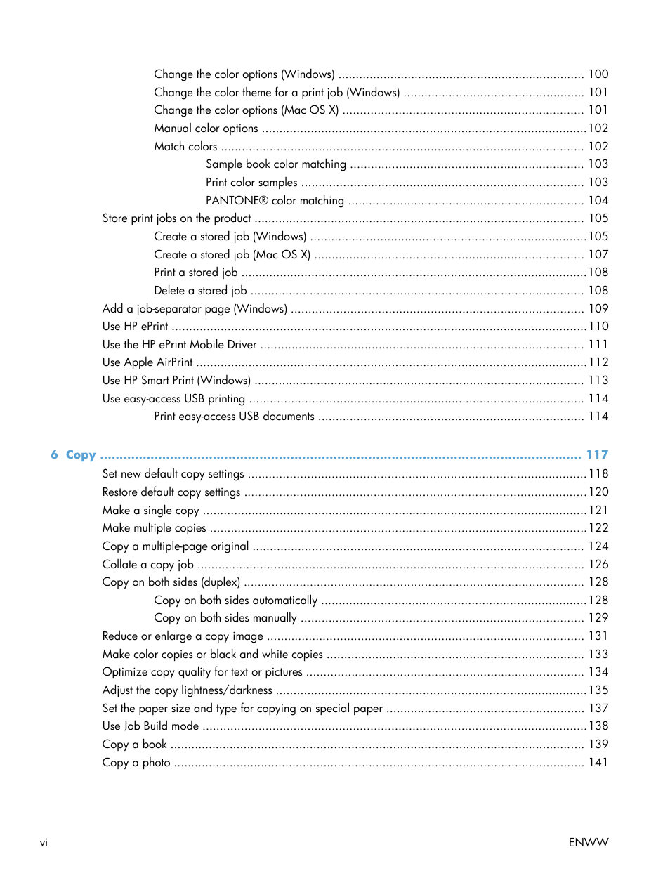 HP LaserJet Enterprise 500 Color MFP M575 User Manual | Page 8 / 308