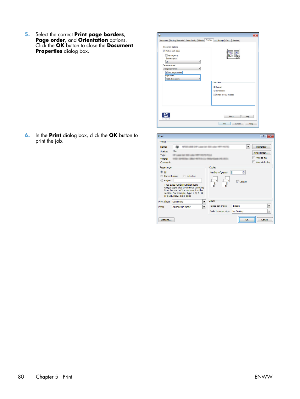 HP LaserJet Enterprise 500 Color MFP M575 User Manual | Page 94 / 308