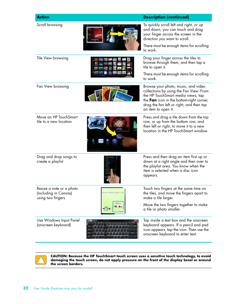 HP TouchSmart 9100 All-in-One-PC User Manual | Page 38 / 72