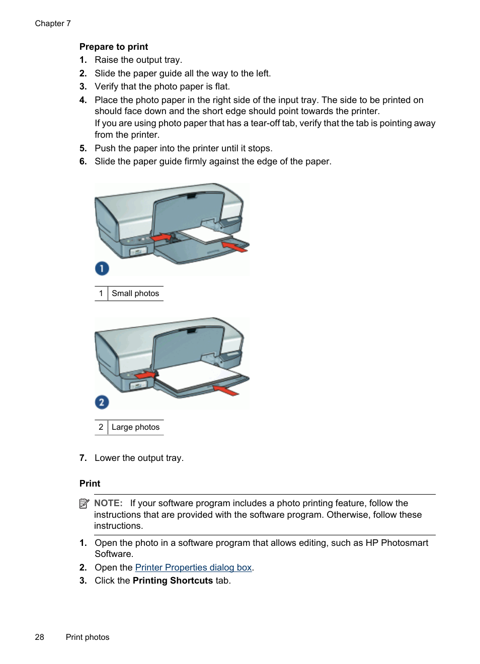 HP Deskjet D4268 Printer User Manual | Page 30 / 116