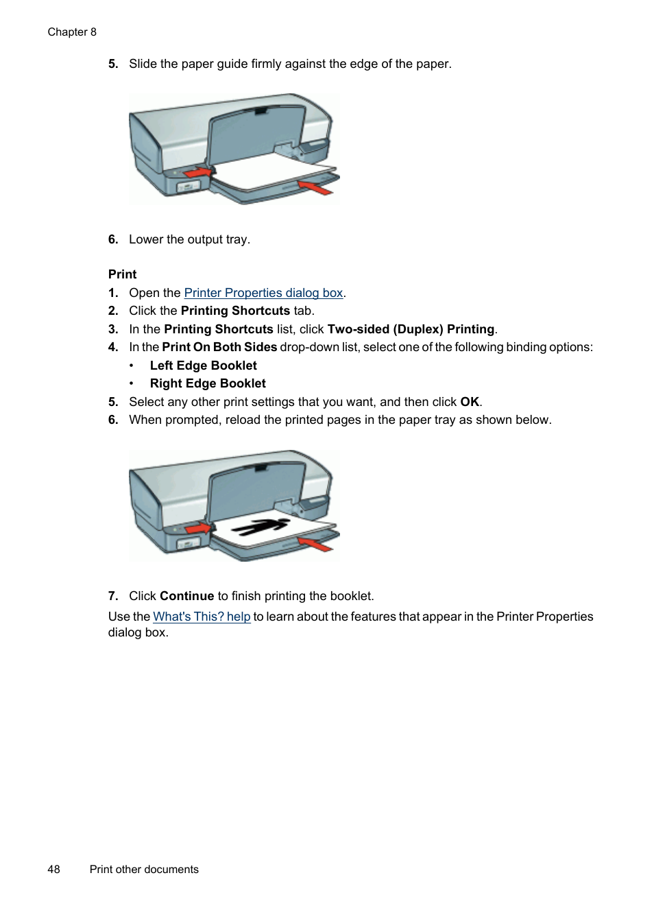 HP Deskjet D4268 Printer User Manual | Page 50 / 116