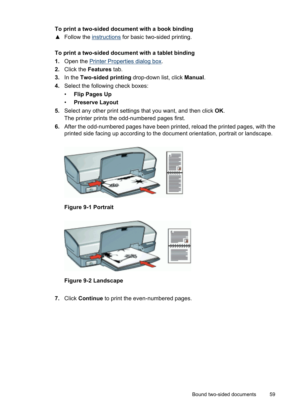 HP Deskjet D4268 Printer User Manual | Page 61 / 116