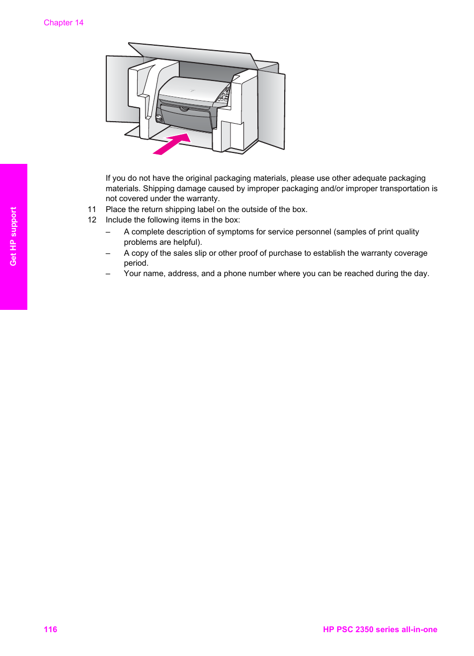 HP PSC 2350 All-in-One Printer User Manual | Page 119 / 136