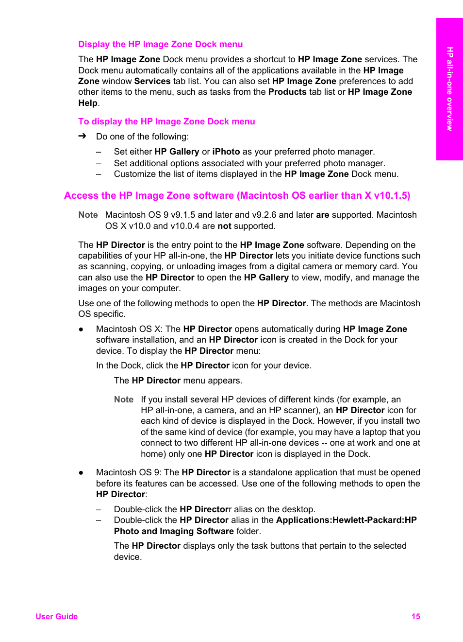 HP PSC 2350 All-in-One Printer User Manual | Page 18 / 136