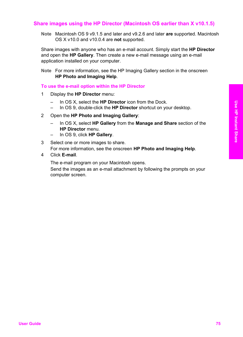 HP PSC 2350 All-in-One Printer User Manual | Page 78 / 136