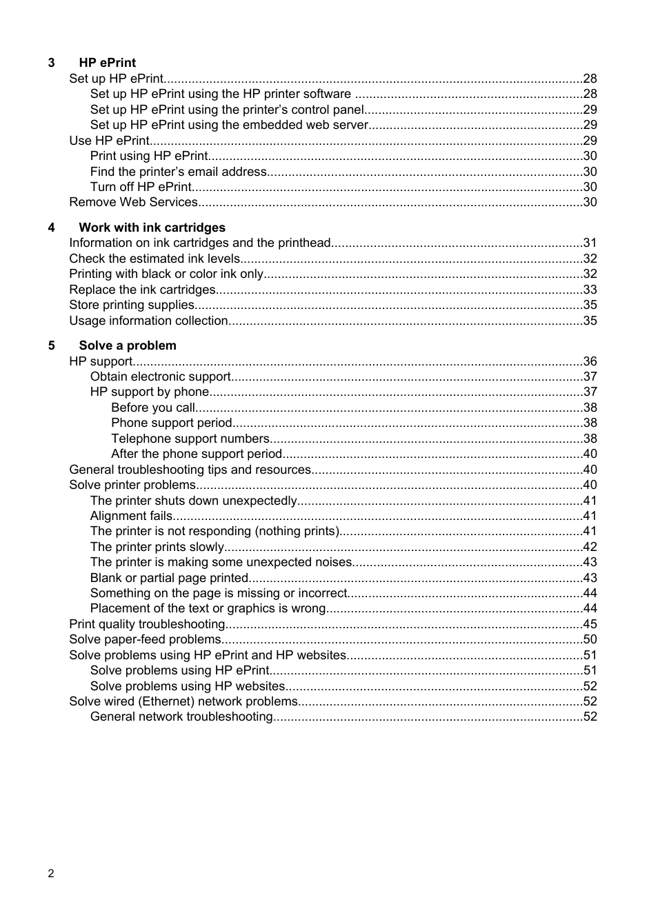 HP Officejet 6100 User Manual | Page 6 / 138