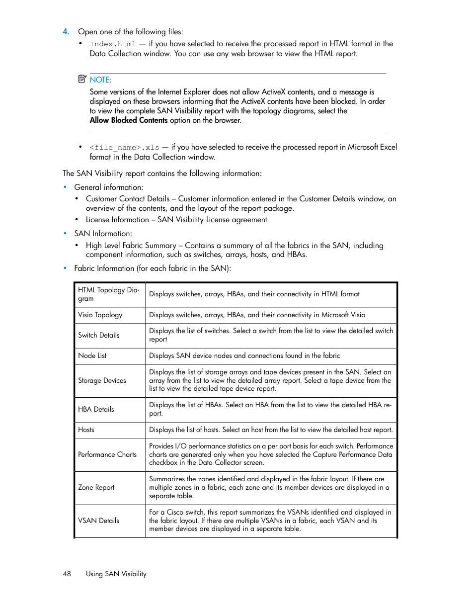 HP SAN User Manual | Page 48 / 64