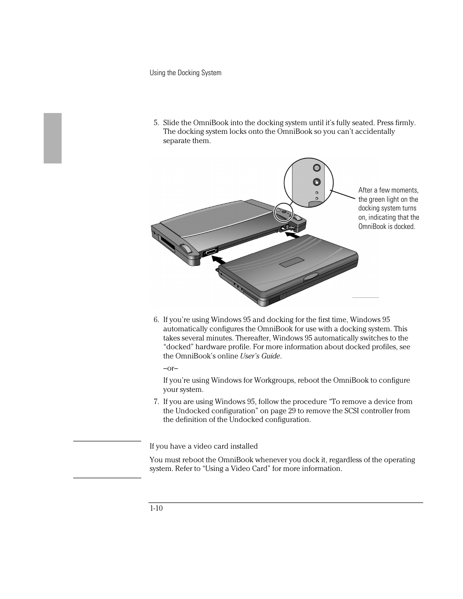 HP OmniBook 800 Notebook PC User Manual | Page 10 / 44