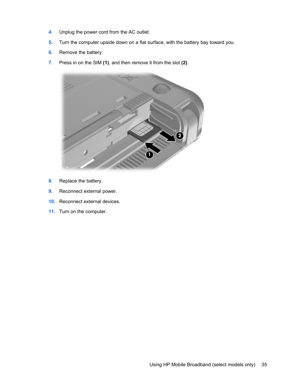 HP Compaq Mini 110c-1150EB PC User Manual | Page 45 / 89