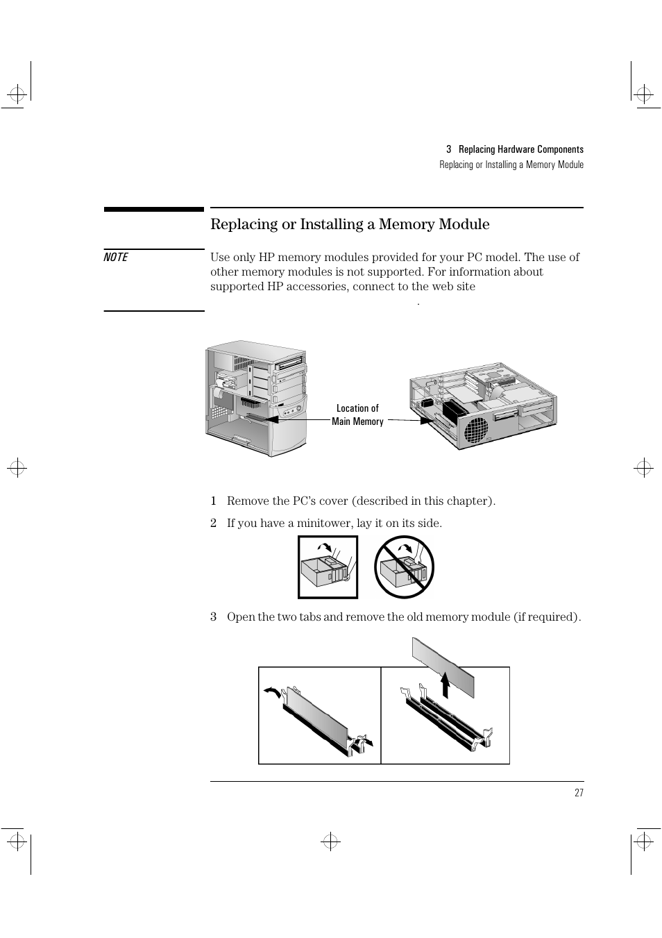 HP Vectra VLi8 User Manual | Page 31 / 78