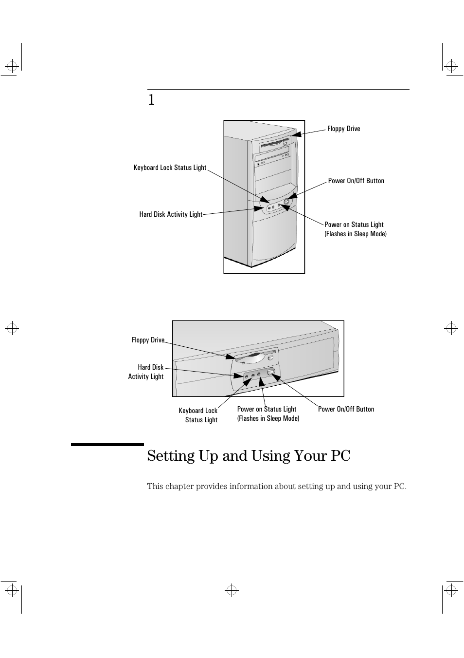 Setting up and using your pc | HP Vectra VLi8 User Manual | Page 5 / 78