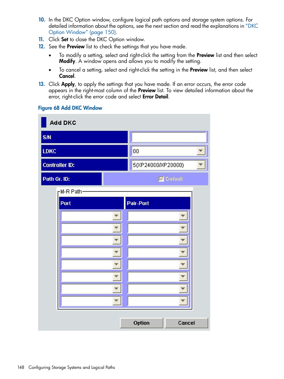 HP StorageWorks XP Remote Web Console Software User Manual | Page 148 / 245