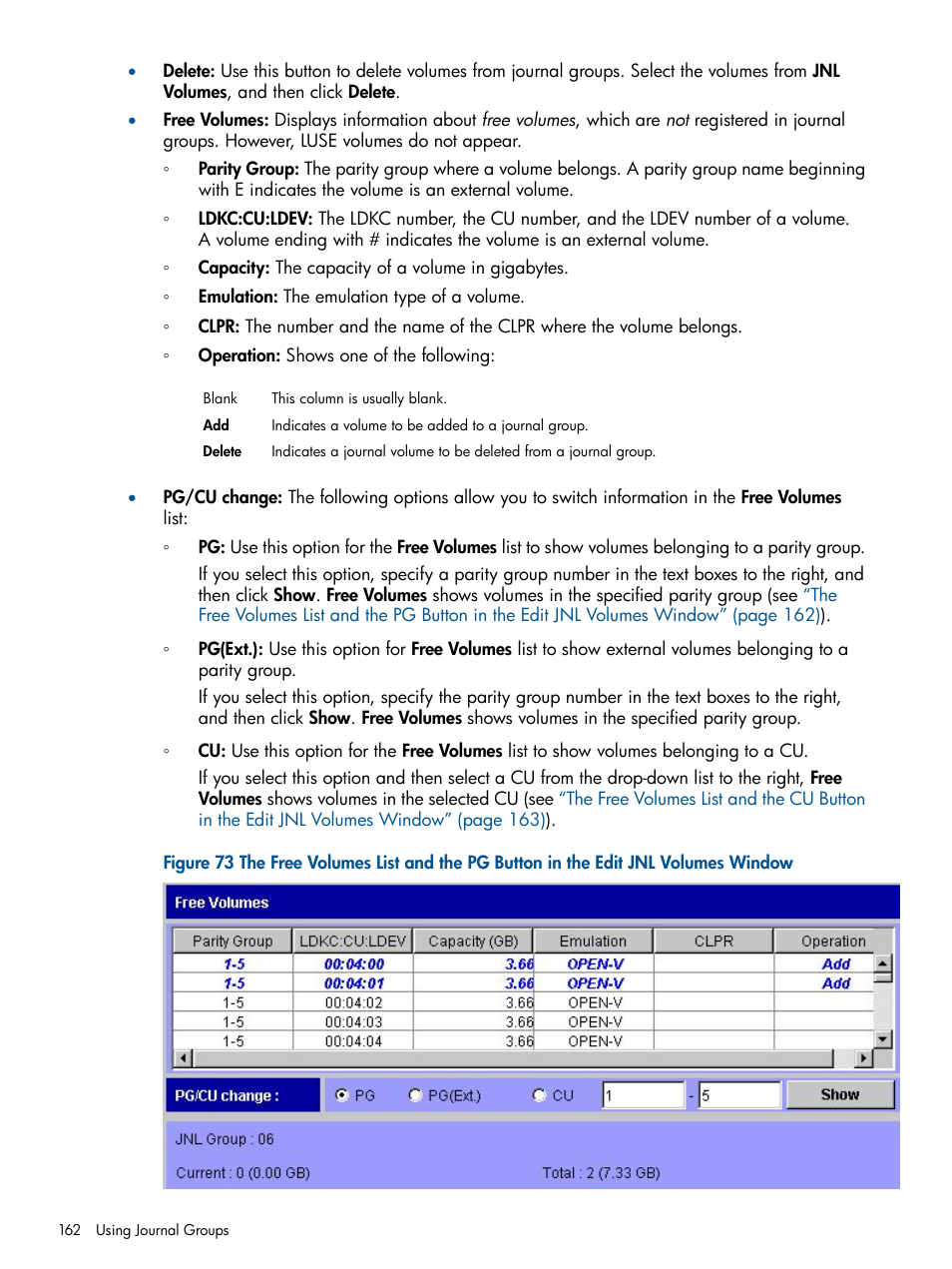 HP StorageWorks XP Remote Web Console Software User Manual | Page 162 / 245