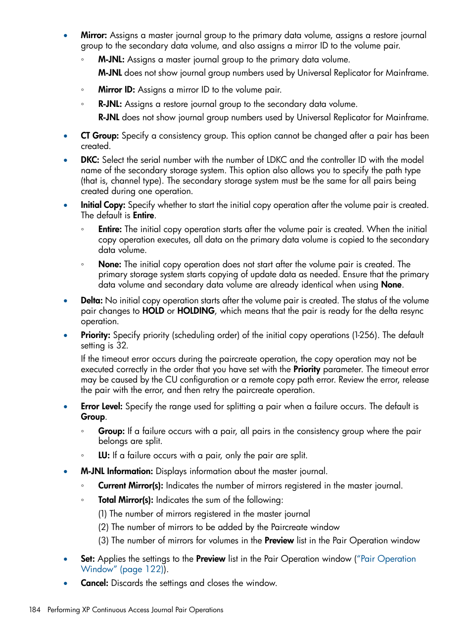 HP StorageWorks XP Remote Web Console Software User Manual | Page 184 / 245