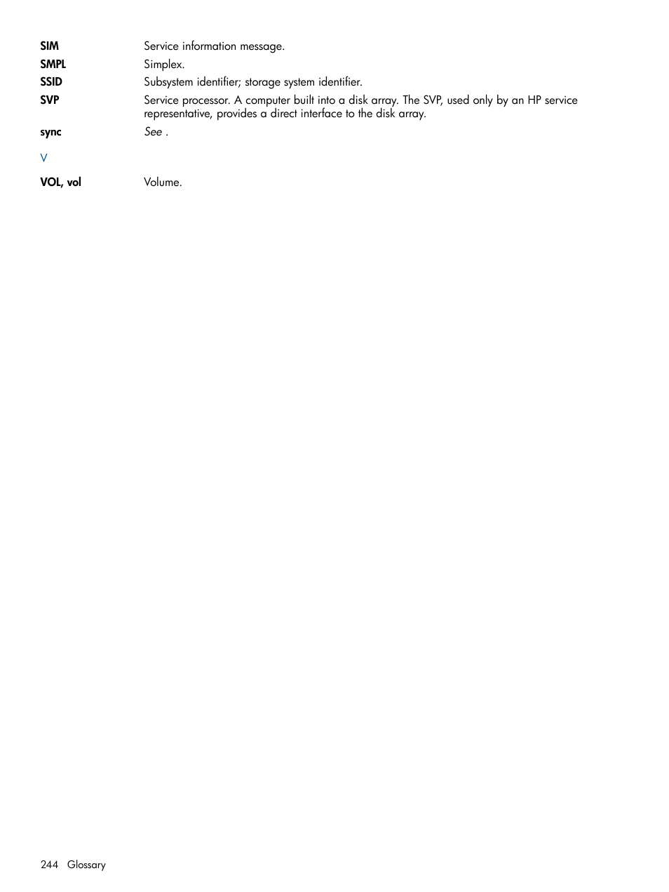 HP StorageWorks XP Remote Web Console Software User Manual | Page 244 / 245