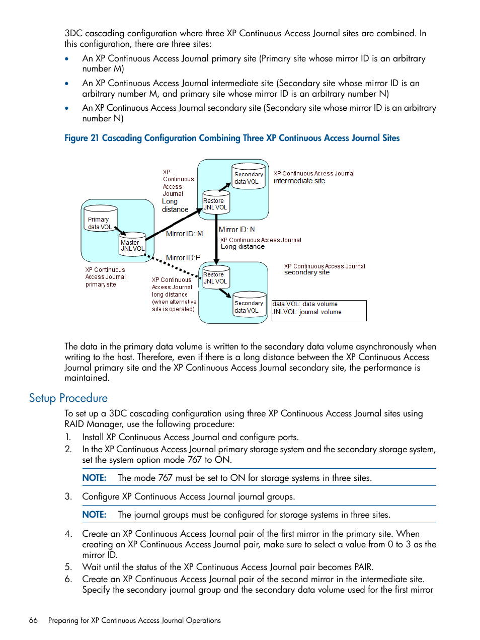 Setup procedure | HP StorageWorks XP Remote Web Console Software User Manual | Page 66 / 245