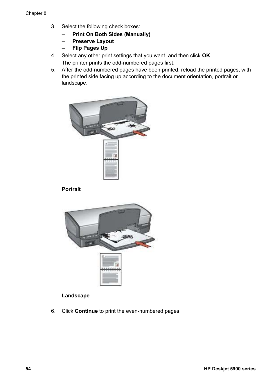 HP Deskjet 5943 Photo Printer User Manual | Page 56 / 102