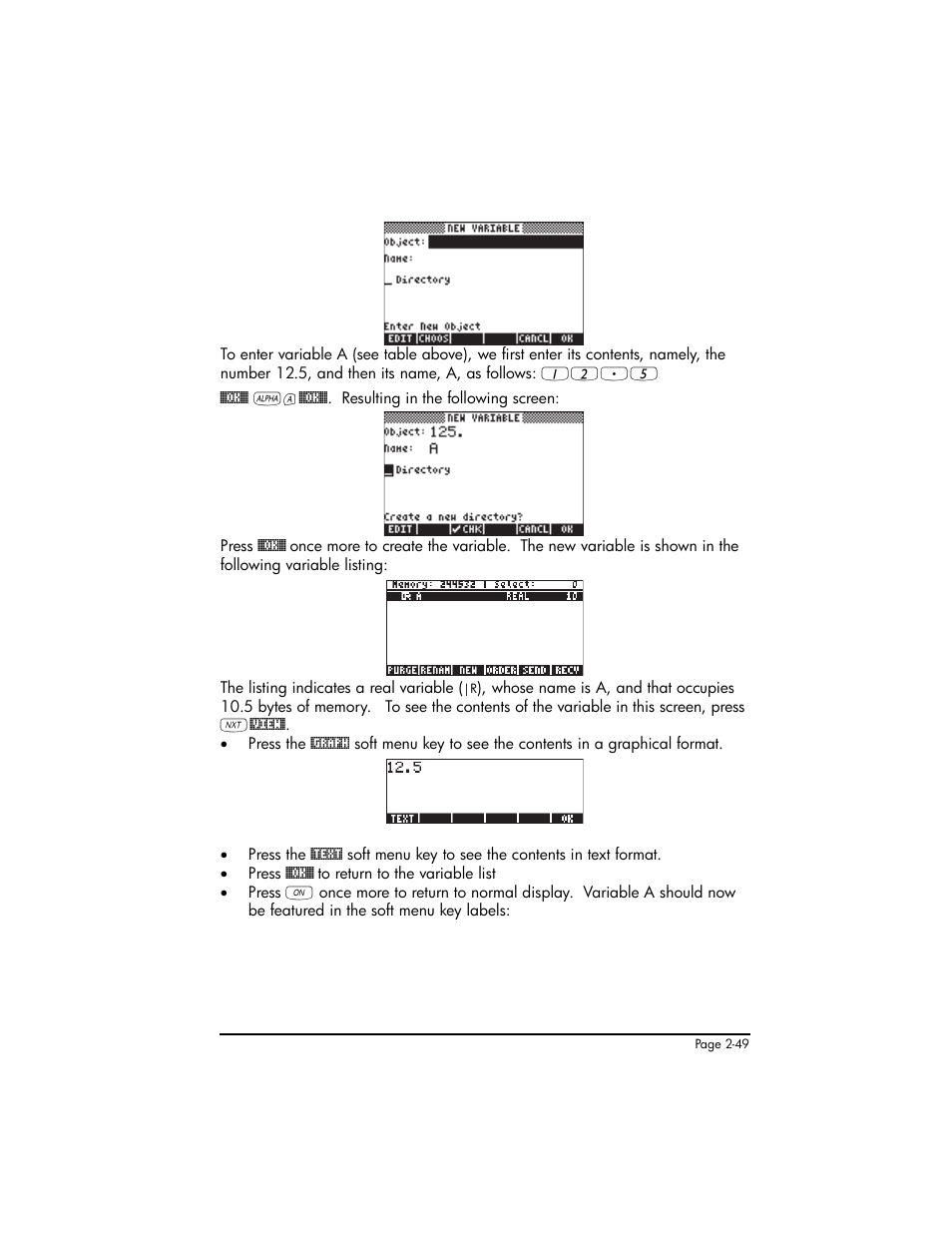 HP 50g Graphing Calculator User Manual | Page 109 / 887