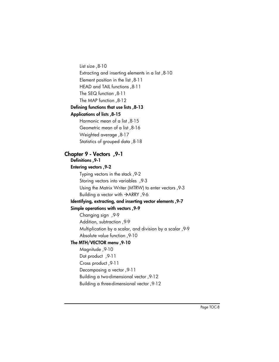 HP 50g Graphing Calculator User Manual | Page 12 / 887