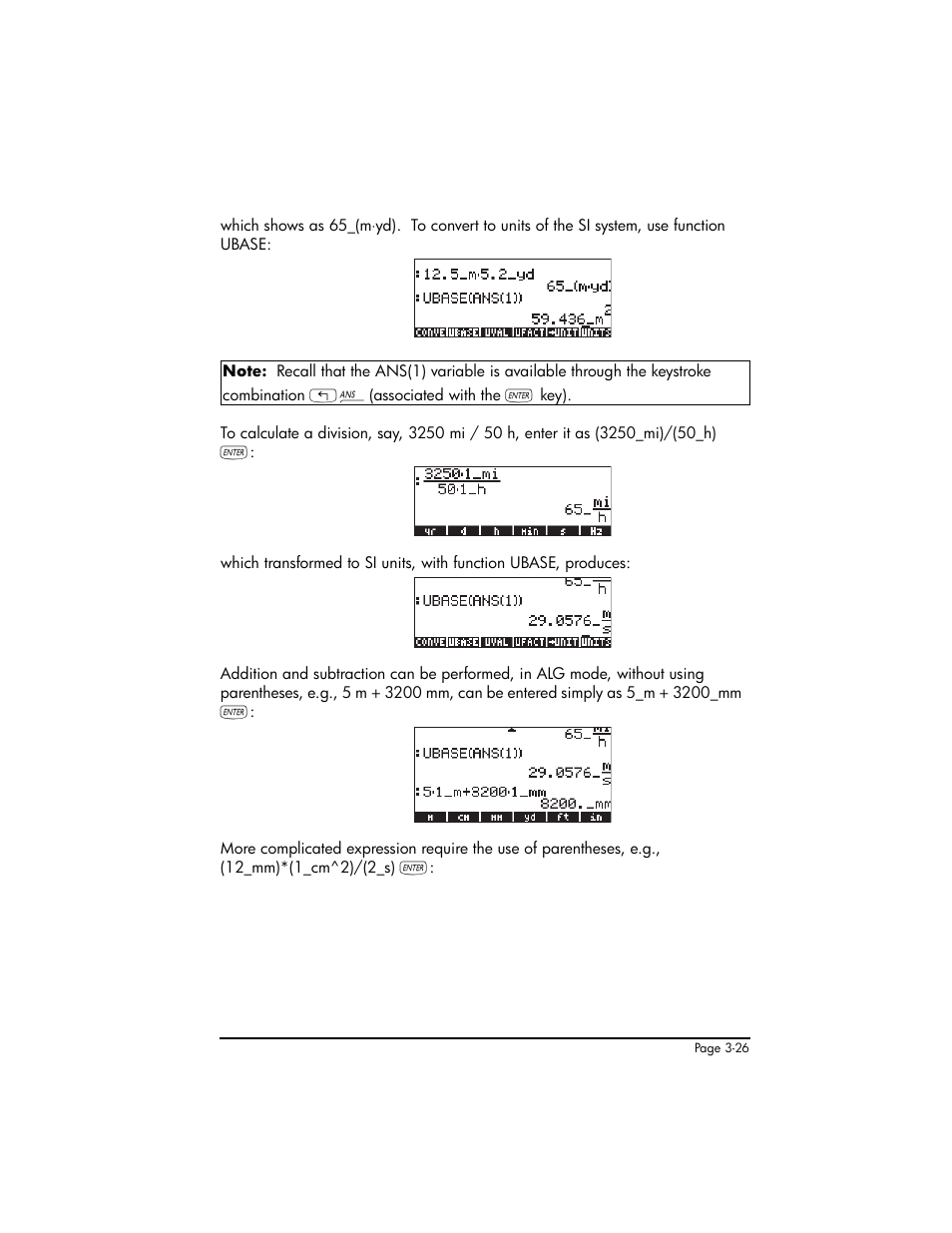 HP 50g Graphing Calculator User Manual | Page 156 / 887