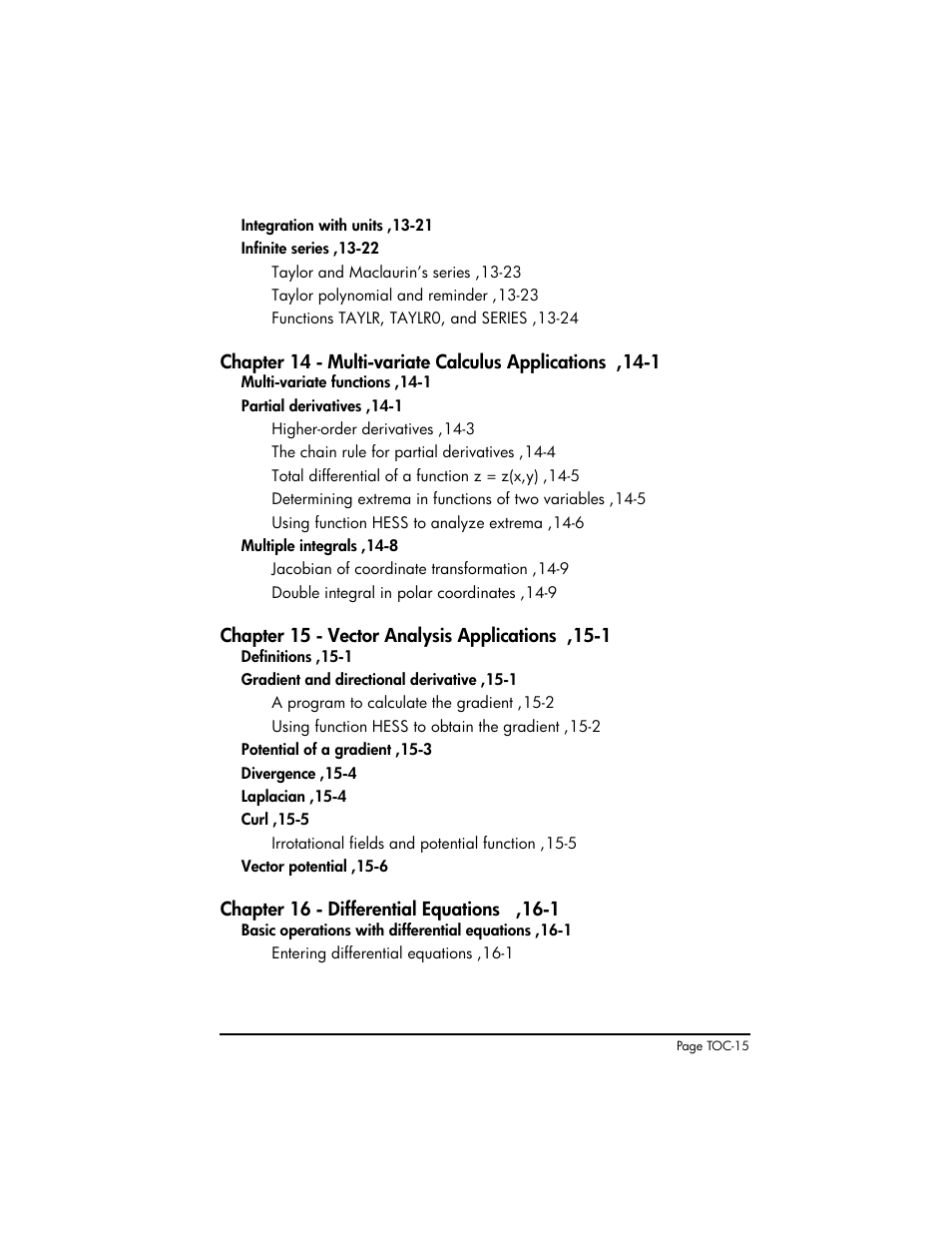 HP 50g Graphing Calculator User Manual | Page 19 / 887
