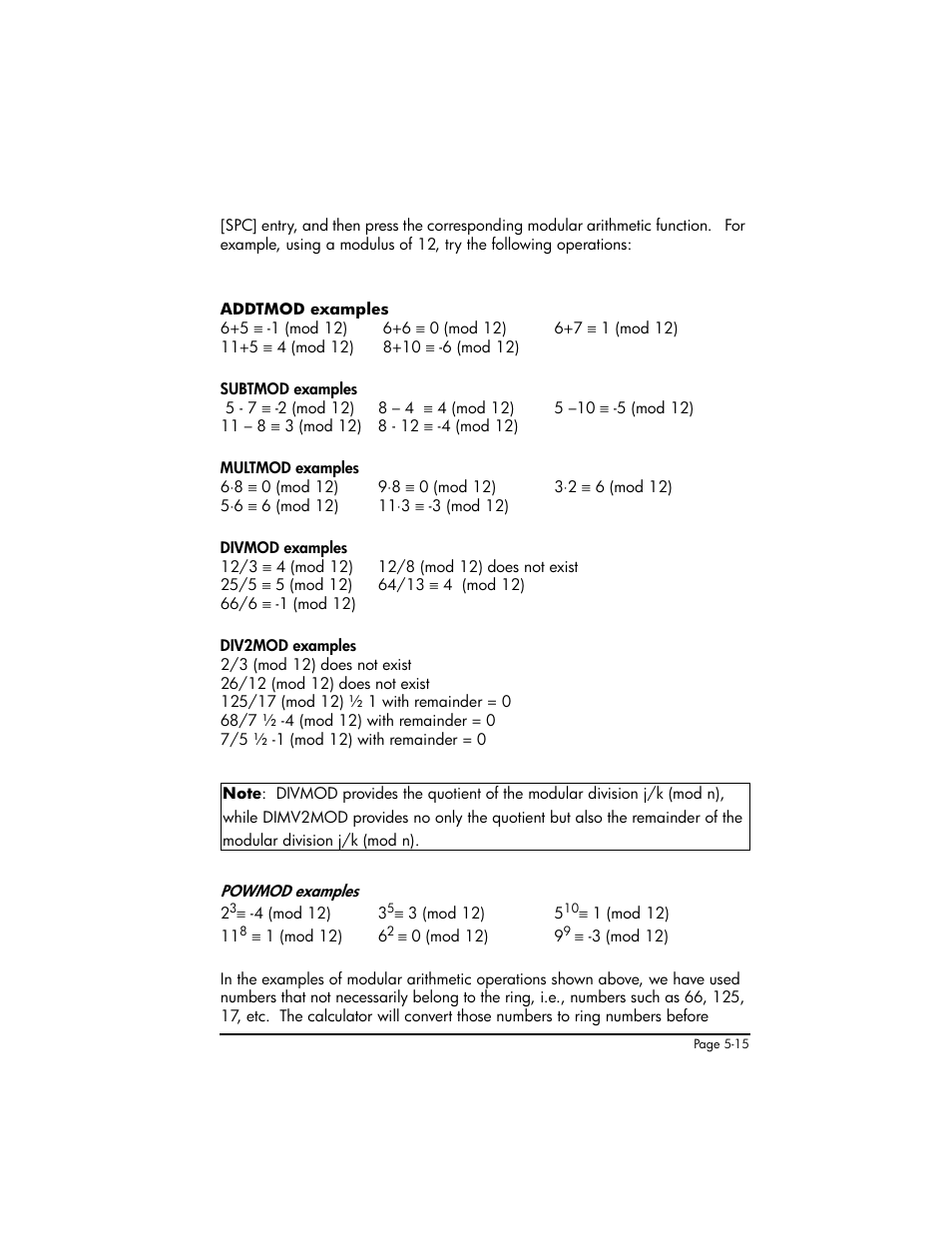 HP 50g Graphing Calculator User Manual | Page 192 / 887