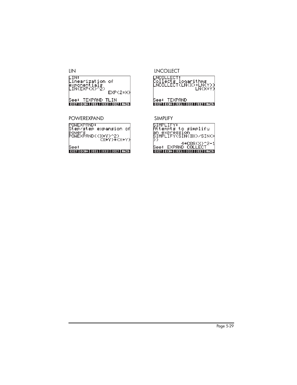 HP 50g Graphing Calculator User Manual | Page 206 / 887