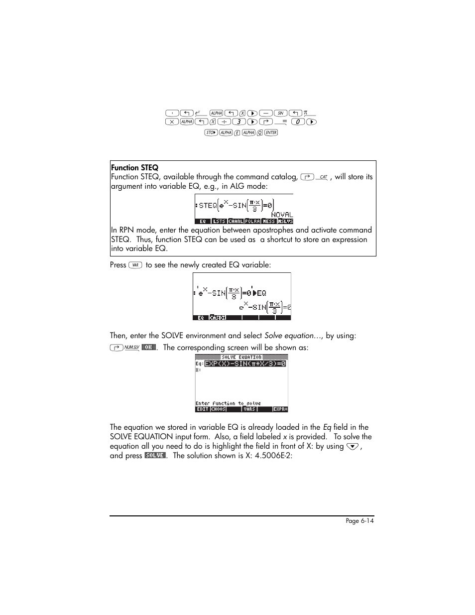 HP 50g Graphing Calculator User Manual | Page 220 / 887