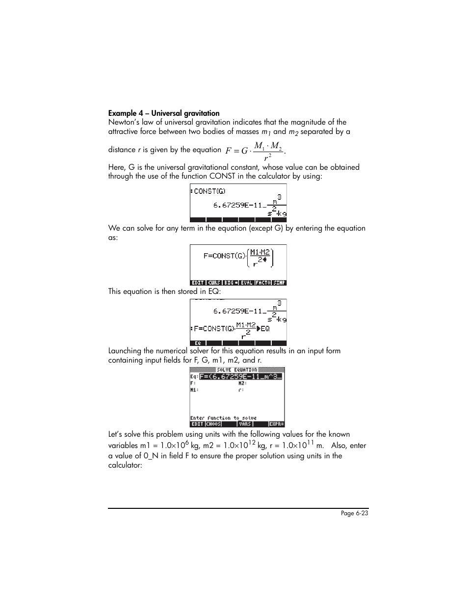 HP 50g Graphing Calculator User Manual | Page 229 / 887