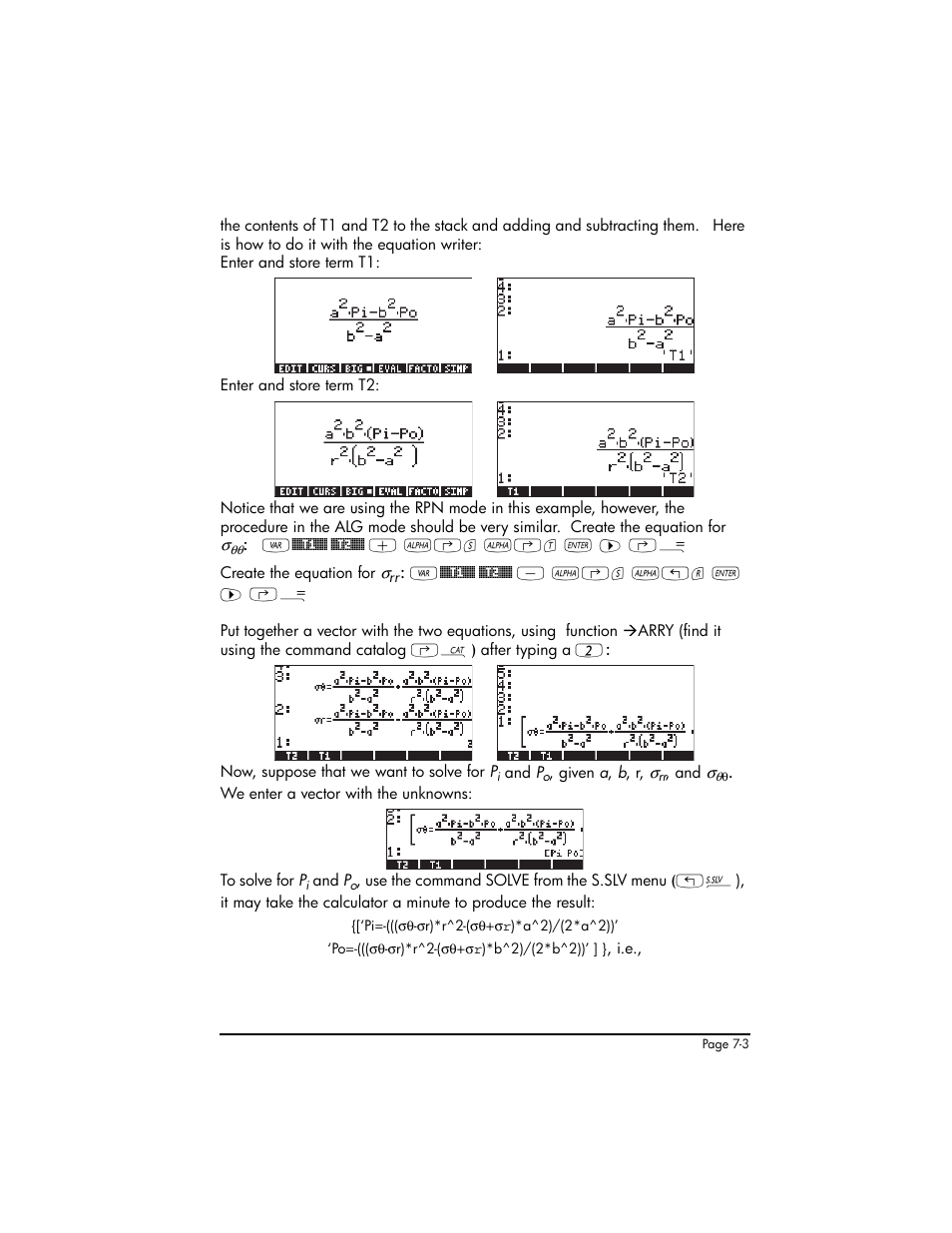 HP 50g Graphing Calculator User Manual | Page 240 / 887