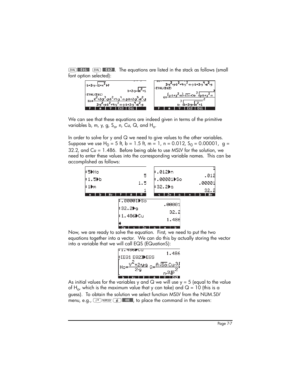 HP 50g Graphing Calculator User Manual | Page 244 / 887