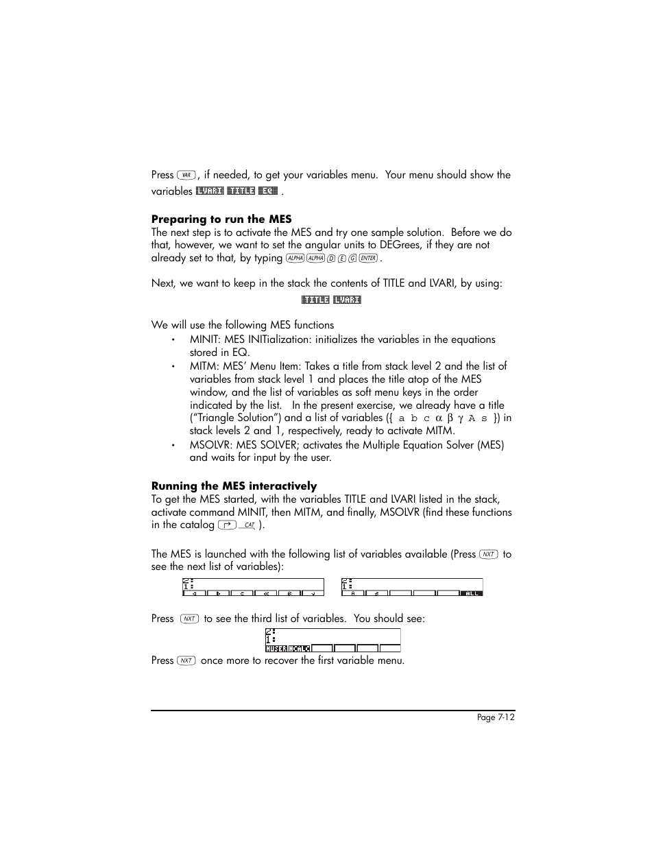 HP 50g Graphing Calculator User Manual | Page 249 / 887