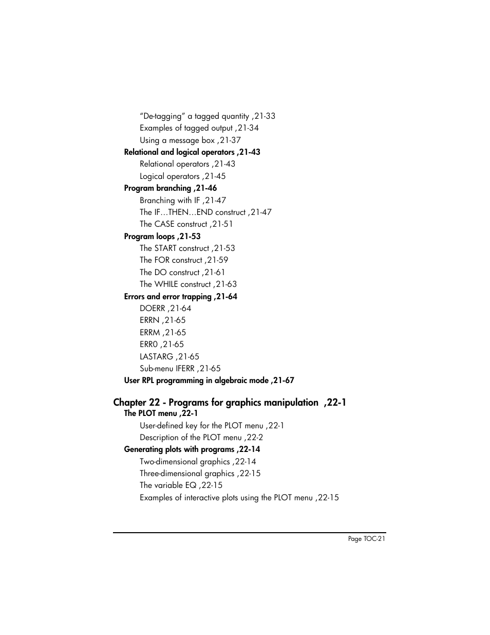 HP 50g Graphing Calculator User Manual | Page 25 / 887