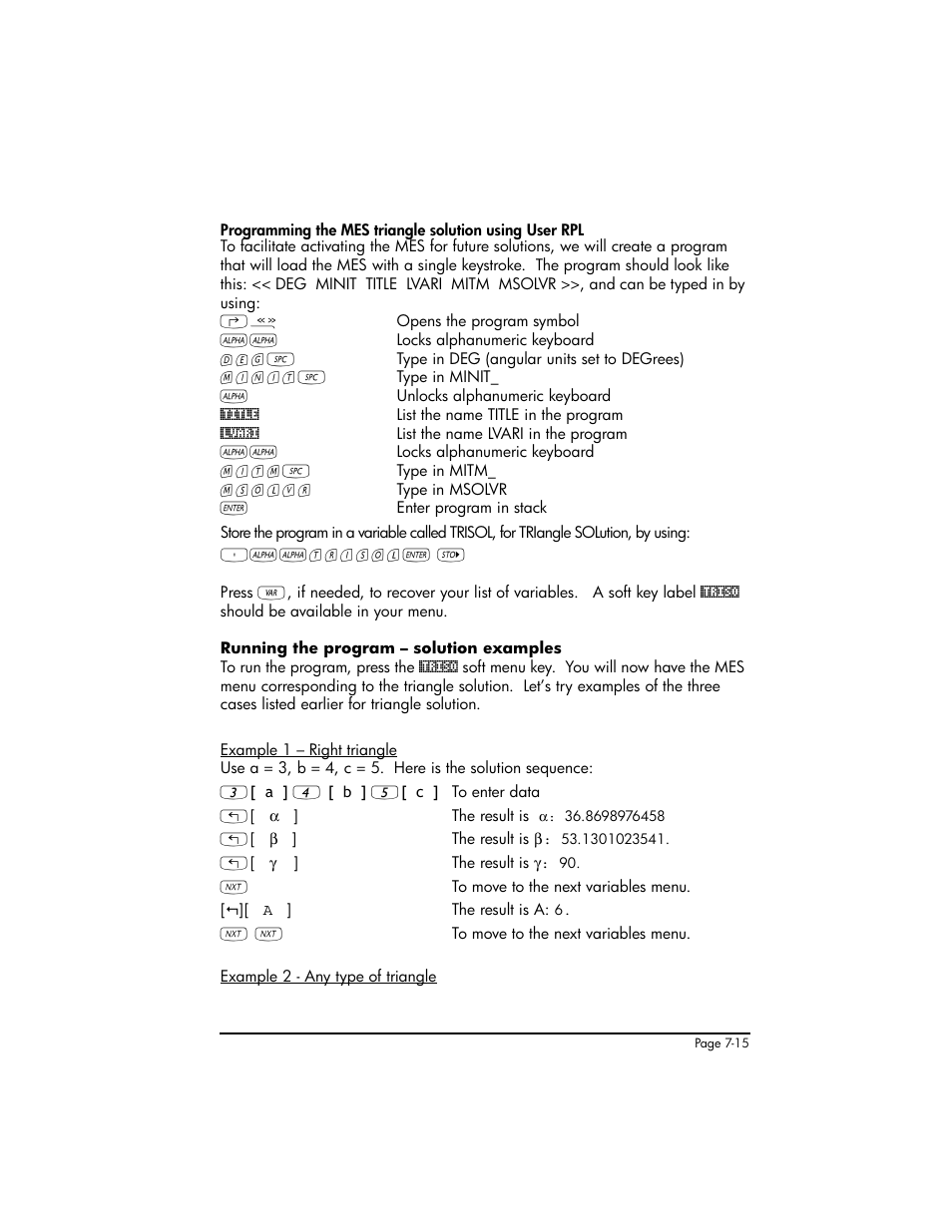 HP 50g Graphing Calculator User Manual | Page 252 / 887